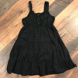 Black Eyelet-like Dress/tunic